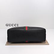 Colestore Gucci Ophidia Medium Tote Bag in Black Leather 38x28x14cm - 5