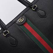 Colestore Gucci Ophidia Medium Tote Bag in Black Leather 38x28x14cm - 2
