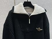 Colestore Louis Vuitton Chunky Wool-Blend Half-Zip Pullover - 5