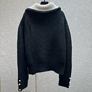 Colestore Louis Vuitton Chunky Wool-Blend Half-Zip Pullover - 2