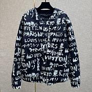 Colestore Louis Vuitton Denim Collarless Jacket - 1