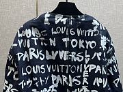 Colestore Louis Vuitton Denim Collarless Jacket - 6