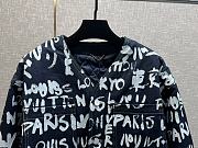 Colestore Louis Vuitton Denim Collarless Jacket - 5