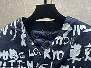 Colestore Louis Vuitton Denim Collarless Jacket - 4