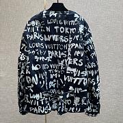 Colestore Louis Vuitton Denim Collarless Jacket - 3