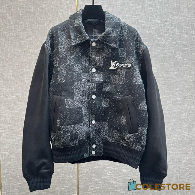 Colestore Louis Vuitton Mix Leather Varsity Blouson - 1