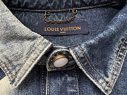 Colestore Louis Vuitton Sunfaded Effect Denim Long-Sleeved Shirt - 3