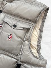 Colestore Moncler Light Gray Nantu Down Gilet - 2