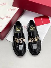 Colestore Roger Vivier Viv' Rangers Loafers in Patent Leather Black - 1