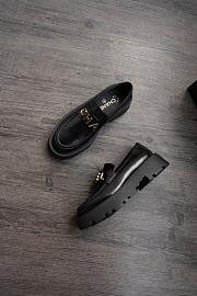 Colestore Chanel Loafers Black Lambskin  - 6