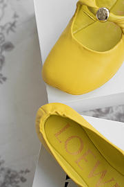 Colestore Loewe Pebble Soft Ballet Flats Yellow - 6