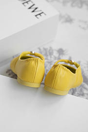 Colestore Loewe Pebble Soft Ballet Flats Yellow - 4