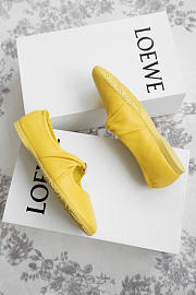 Colestore Loewe Pebble Soft Ballet Flats Yellow - 3