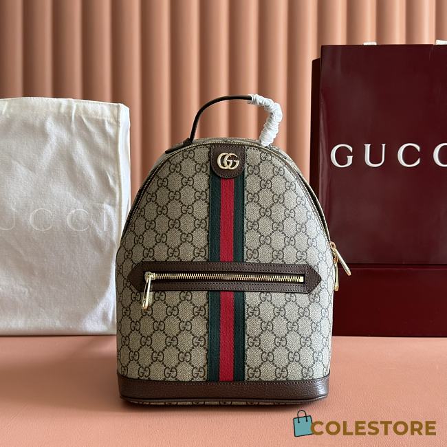 Colestore Gucci Ophidia Small Backpack 23.5x30x13cm - 1
