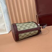 Colestore Gucci Ophidia Mini Bucket Bag Red 11.5x23x8cm - 5
