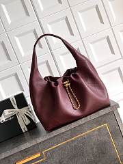 Colestore Chanel 26C Hobo Bag Soft Calfskin, Burgundy 35×14×45 cm - 1
