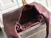 Colestore Chanel 26C Hobo Bag Soft Calfskin, Burgundy 35×14×45 cm - 6