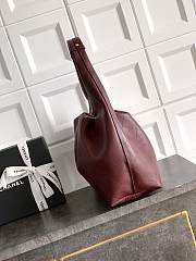 Colestore Chanel 26C Hobo Bag Soft Calfskin, Burgundy 35×14×45 cm - 2