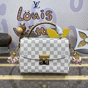Colestore Louis Vuitton Croisette Damier Azur Canvas 25x17x9.5cm - 1