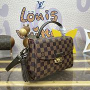 Colestore Louis Vuitton Croisette Damier Ebène Canvas 25x17x9.5cm - 5