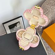 Colestore Louis Vuitton Blooming Box Monogram Coated Canvas Pink 24.3 x 24.3 x 10.3 cm - 2