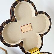 Colestore Louis Vuitton Blooming Box Monogram Coated Canvas Brown 24.3 x 24.3 x 10.3 cm - 6