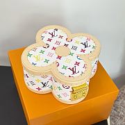 Colestore Louis Vuitton Blooming Box Monogram Coated Canvas White 24.3 x 24.3 x 10.3 cm - 5