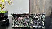	 Colestore Dior Book Tote “Butterfly Around The World” Embroidery Pink 26.5 x21 x14 cm - 6
