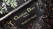 	 Colestore Dior Book Tote “Butterfly Around The World” Embroidery Pink 26.5 x21 x14 cm - 3