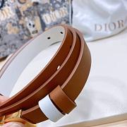 Colestore Dior Montaigne CD Belt 2cm  - 5