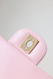 Colestore Chanel Flap bag  Shiny Lambskin & Gold Plated Metal Light Pink 25.5x15.5x6.5cm - 2