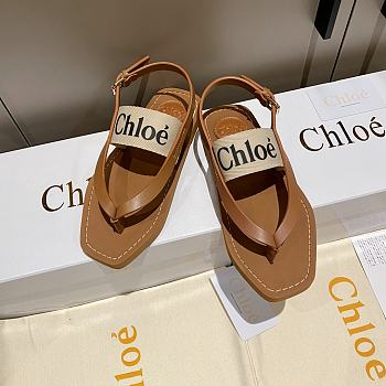 Colestore Chloe Cross-Strap Toe-Post Sandals