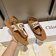 Colestore Chloe Cross-Strap Toe-Post Sandals - 4