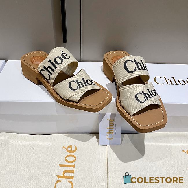 Colestore Chloe Mules À Talon Woody  - 1