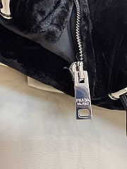 Colestore Prada Black Velvet Down Vest - 3