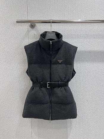 Colestore Prada Slate Gray Loden Down Vest