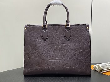 Colestore Louis Vuitton OnTheGo MM Chocolate 35 x 27 x 14 cm