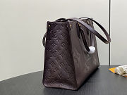 Colestore Louis Vuitton OnTheGo MM Chocolate 35 x 27 x 14 cm - 6
