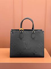 Colestore Louis Vuitton OnTheGo MM Noir Obscur 35 x 27 x 14 cm - 1