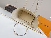 Colestore Louis Vuitton Neverfull MM Creme 31 x 28 x 14 cm  - 5