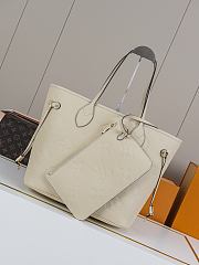 Colestore Louis Vuitton Neverfull MM Creme 31 x 28 x 14 cm  - 4