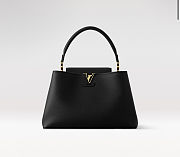 Colestore Louis Vuitton Bolso Capucines GM Souple Black 38 x 23 x 16 cm - 1