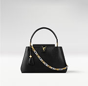 Colestore Louis Vuitton Capucines MM Souple Calfskin Leather Black 33 x 24 x 12 cm - 1