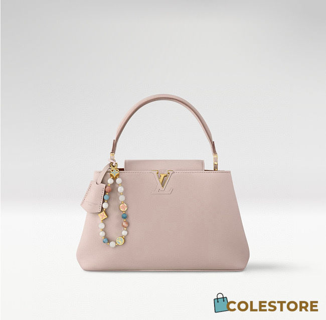 Colestore Louis Vuitton Capucines MM Souple Walnut Greige 33 x 24 x 12 cm - 1