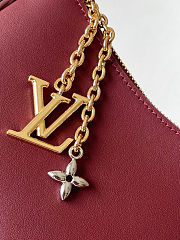 Colestore Louis Vuitton Pochette LV BLoom Garnet Red 23 x 10 x 4 cm - 6