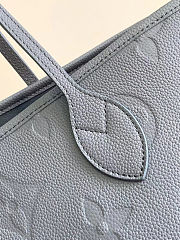 	 Colestore Louis Vuitton Neverfull MM Light Grey 31 x 28 x 14 cm - 3
