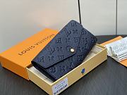 Colestore Louis Vuitton Sarah Monogram Empreinte Navy Wallet 19 x 10.5 x 2cm - 6
