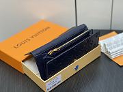 Colestore Louis Vuitton Sarah Monogram Empreinte Navy Wallet 19 x 10.5 x 2cm - 5