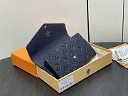Colestore Louis Vuitton Sarah Monogram Empreinte Navy Wallet 19 x 10.5 x 2cm - 4
