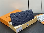 Colestore Louis Vuitton Sarah Monogram Empreinte Navy Wallet 19 x 10.5 x 2cm - 3